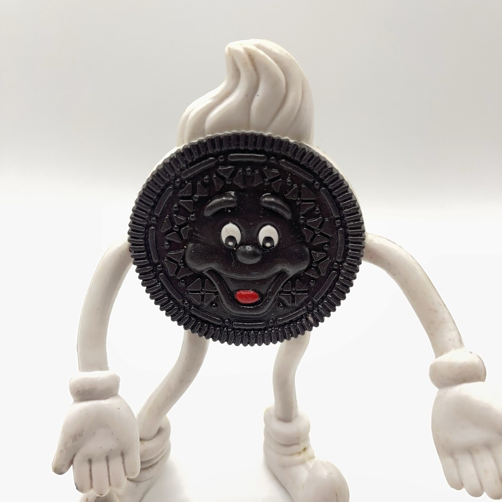 Vintage Oreo Cookie Bendable Toy Figure 1991 Nabisco